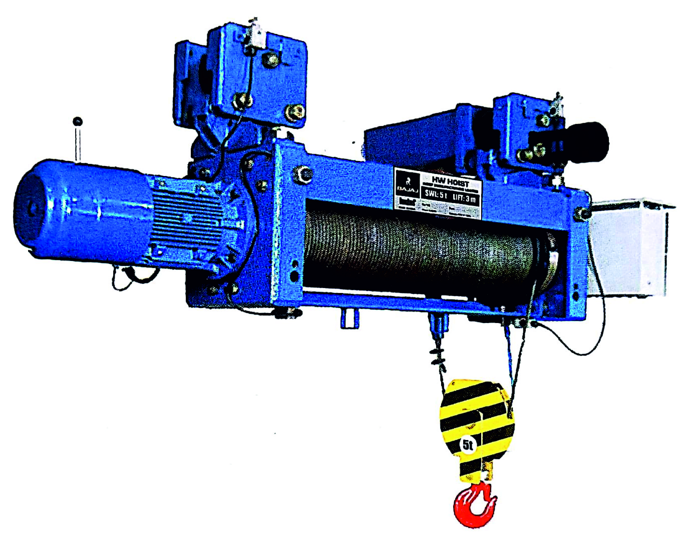 Hw Rope Indef-Hw Model wire Rope Hoist – Technocrates